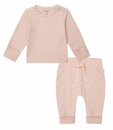 Noppies - kledingset - 2 delig - broek naupli rose smoke - shirt neisse - maat 62
