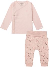Noppies - kledingset - 2 delig - broek nicea rose smoke - shirt nanyuki - maat 50