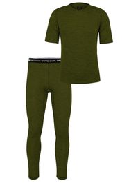 Normani sportpak groen / zwart / wit
