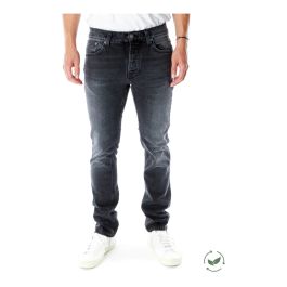 Nudie jeans, heren, jeans, grijs, maat: w36 l34 denim,