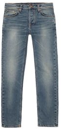 Nudie jeans solid ollie slim fit jeans blue clay