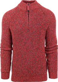 Nza half zip trui ngamuwahine rood - Rood