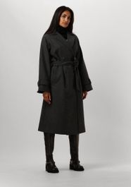 Object objkeily l/s coat jassen dames - winterjas - grijs - maat 40