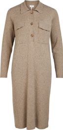Object objnoelle polo knit dress noos dames trui - maat m