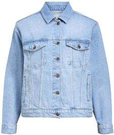 Object spijkerjas light blue denim