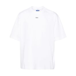 Off white, heren, tops, wit, maat: xs katoen,