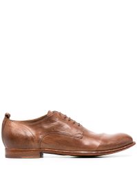 Officine creative stereo 3 leren derby schoenen - bruin