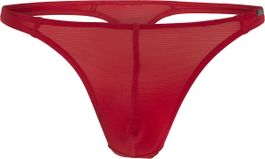 Olaf benz string - 3000 red - maat s (s) - heren volwassenen - polyamide- 1-05837-3000-s