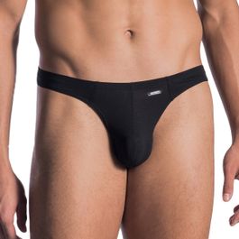 Olaf benz string - 8000 black - maat l (l) - heren volwassenen - polyamide- 1-06022-8000-l