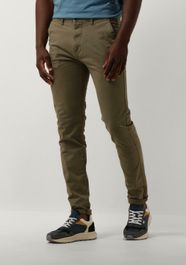 Olijf dstrezzed chino charlie chino pants stretch twill - Groen
