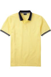 Olymp casual polo shirt korte mouw citroengeel