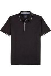 Olymp casual polo shirt korte mouw zwart