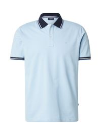 Olymp shirt navy / cyaan blauw / lichtblauw / wit