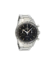 Omega 2018 pre-owned speedmaster horloge - zwart