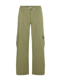 O'neill wide leg regular waist cargo broek kaki