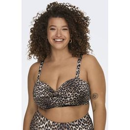 Only carmakoma voorgevormde beugel bikinitop carsophia bruin/beige