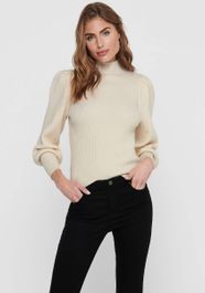 Only gebreide trui onlkatia l/s highneck pullover knt noos