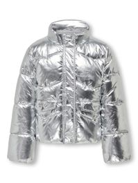 Only kogpearl puffer jacket otw zilverkleurig