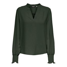 Only mette v-neck long sleeve smock