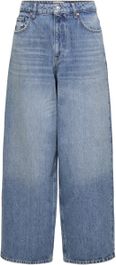 Blauwe Only - onlamber lw oversized baggy dnm dot - meisjes - jeans