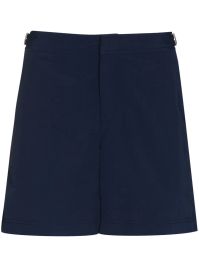 Blauwe Orlebar brown zwembroek met print - blauw