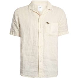 Beige Overhemd korte mouw lois nacho 22 kort mouw licht linnen shirt