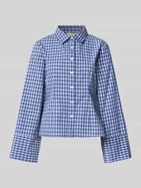 Overhemdblouse met knoopsluiting