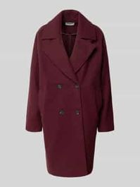 Oversized lange jas met reverskraag, model 'cici'