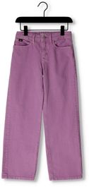 Paarse calvin klein wide jeans wide leg hr iris orchid