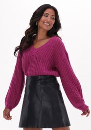 Paarse ydence trui knitted sweater beryl