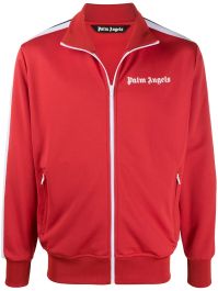 Palm angels trainingsjack met logoprint - rood