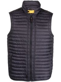 Parajumpers bodywarmer met logopatch - zwart - Zwart