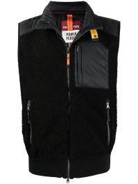 Zwarte Parajumpers bodywarmer met rits - zwart