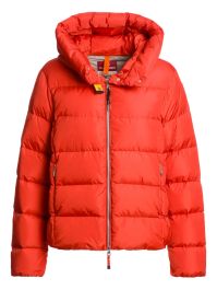 Parajumpers donsjack met capuchon - rood