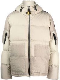 Beige Parajumpers jack met logopatch - beige