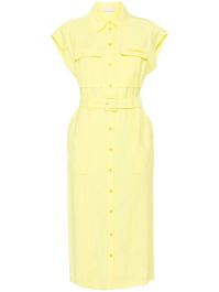 Patrizia pepe blousejurk - geel