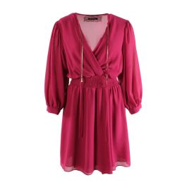 Patrizia pepe, dames, jurken, roze, maat: s poliester,