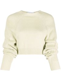 Patrizia pepe trui met raglan mouwen - beige