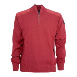 Rode Paul & shark, heren, sweatshirts & hoodies, rood, maat: l wol,
