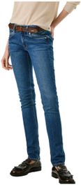 Pepe jeans iconic brooke slim fit lage taille jeans blauw 29 / 30 vrouw - Blauw