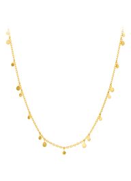 Pernille corydon glow ketting verguld
