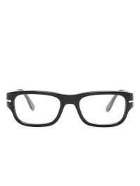 Persol bril met rechthoekig montuur - zwart