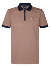 Petrol industries shirt 'keyline' navy / bruin