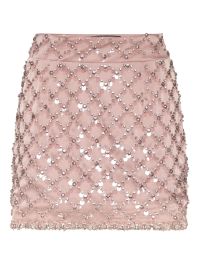 Philipp plein mini-rok met pailletten - roze