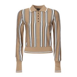 Pinko, dames, truien, bruin, maat: l wol,