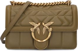 Pinko schoudertas
dames love one mini dc, materiaal: leer, kleur: groen