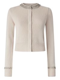Pinko vest verfraaid met cuffs - beige