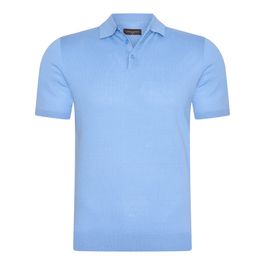 Plain tricot polo