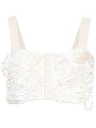 Plan c korset met pailletten - beige