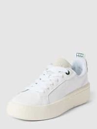 Plateausneakers met labeldetails, model 'carnaby'